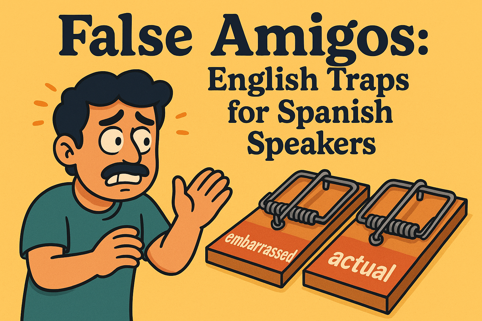False Amigos: English Traps for Spanish Speakers